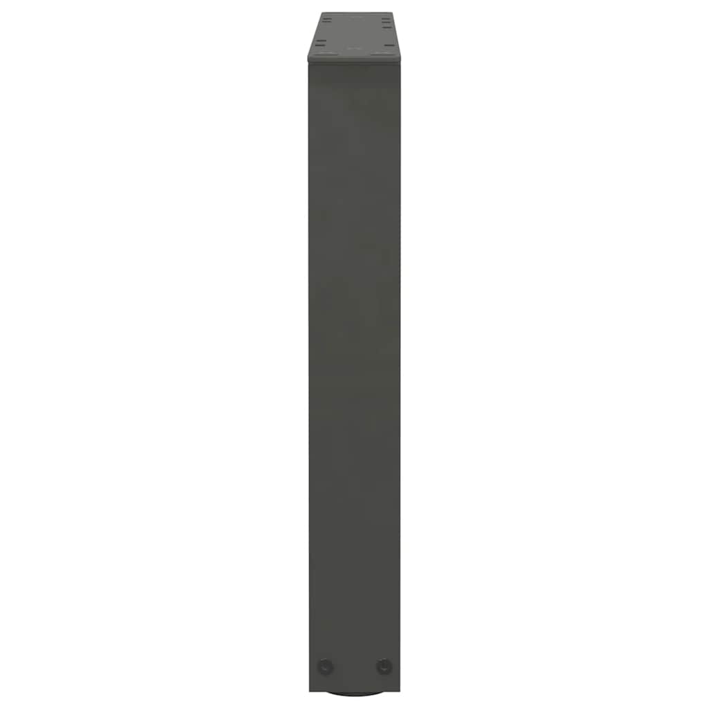 Couchtischbeine V-Form 2 Stück Anthrazit 50x(42-43,3) cm Stahl
