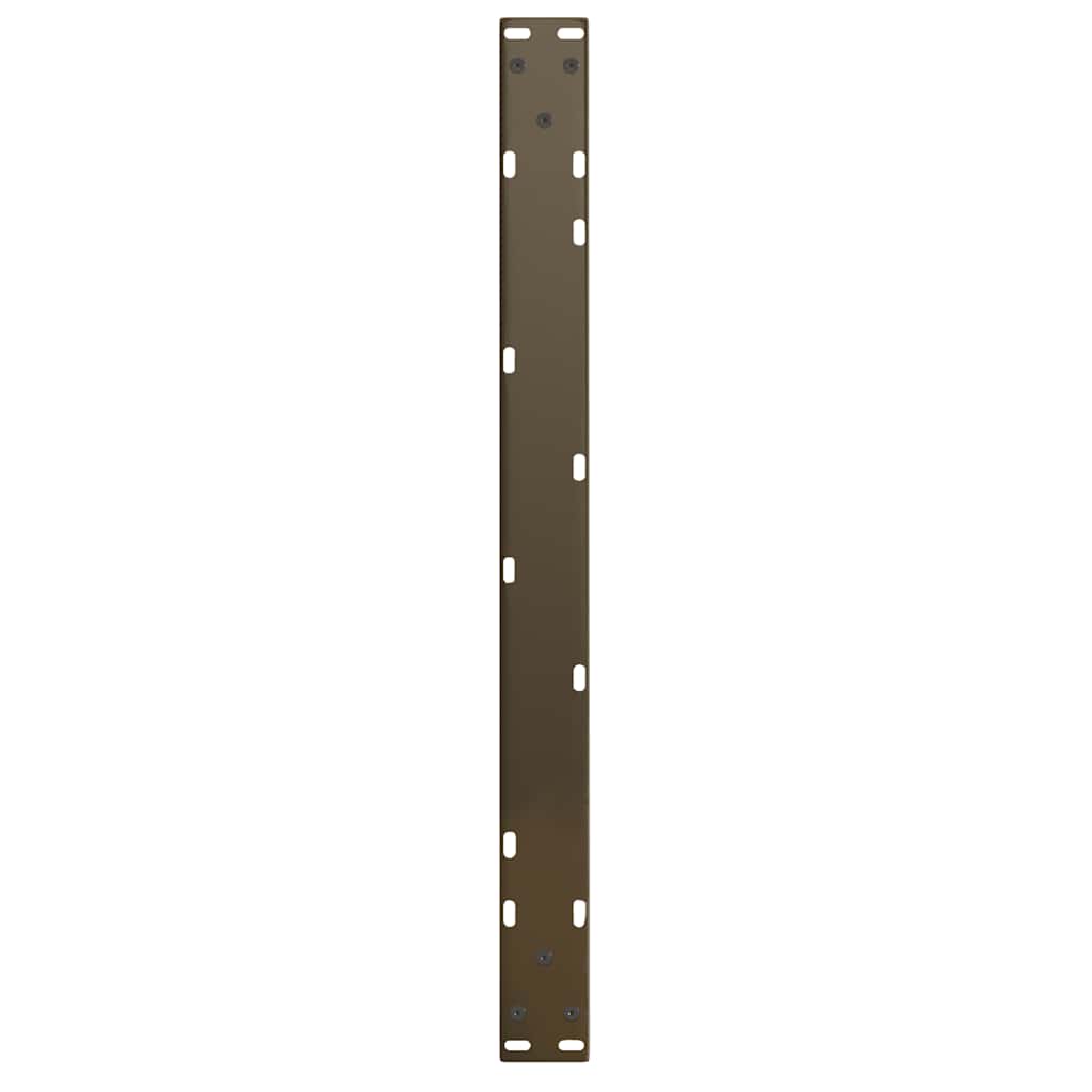 Couchtischbeine V-Form 2 Stück Naturstahl 70x(42-43,3) cm Stahl