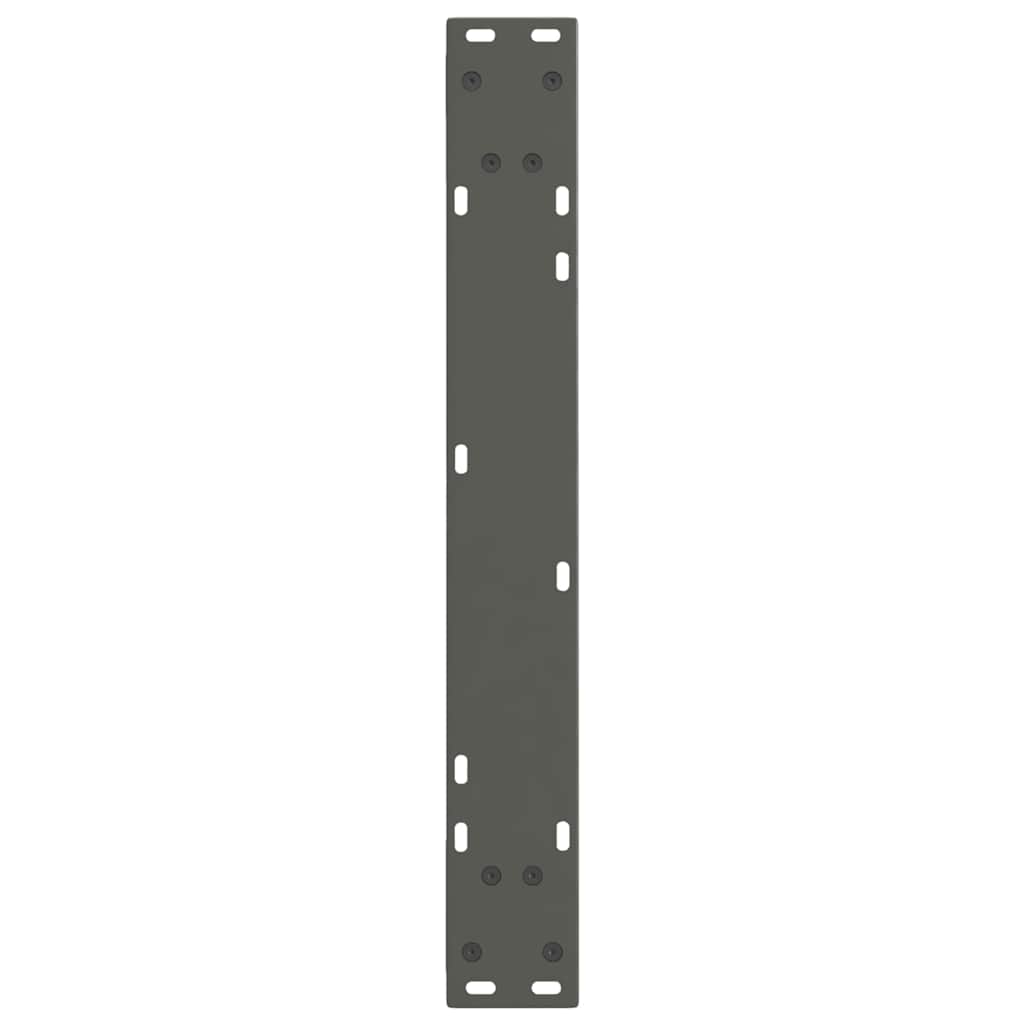 Esstisch Beine V-Form 2 Stück Anthrazit 70x(72-73,3) cm Stahl
