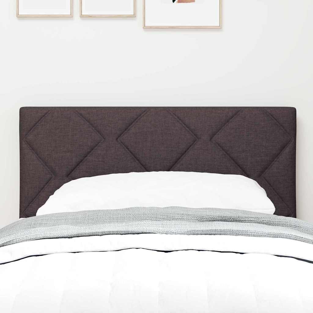 LED Kopfteil Braun 80 cm Stoff