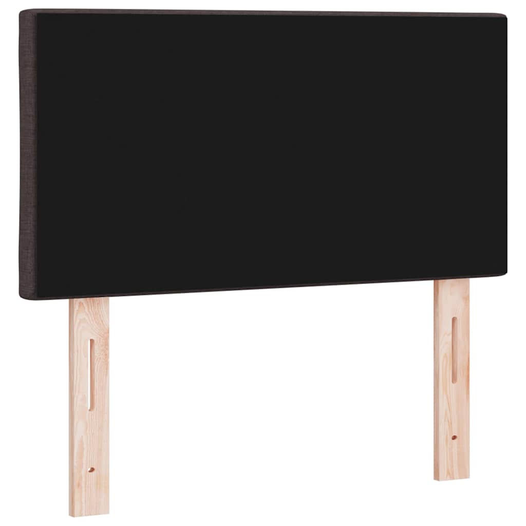 LED Kopfteil Braun 80 cm Stoff