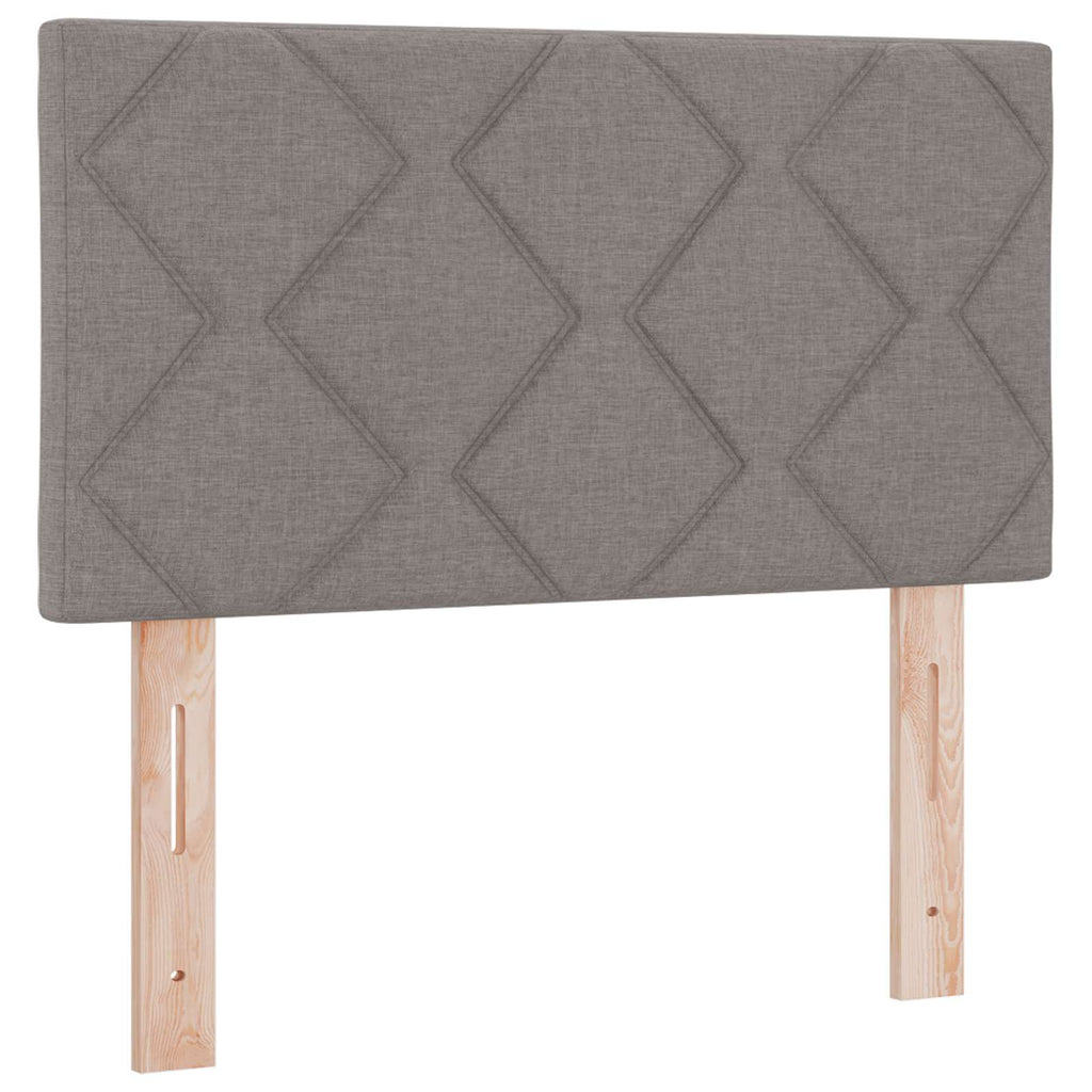 LED Kopfteil Taupe 80 cm Stoff