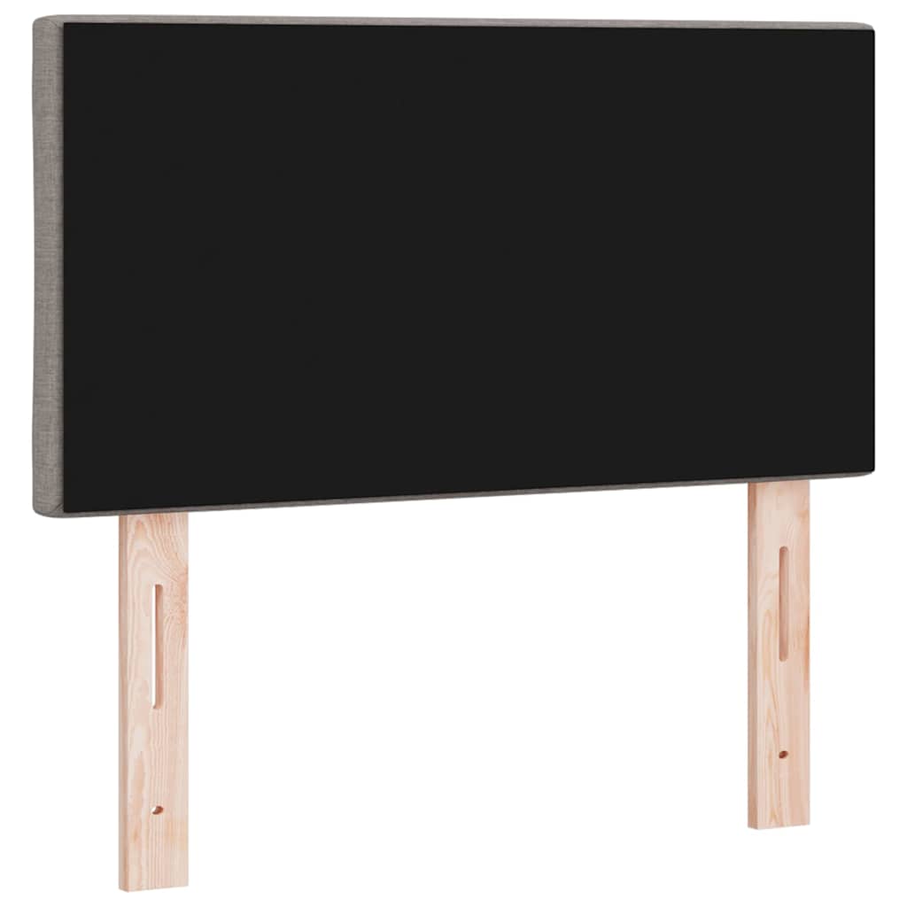 LED Kopfteil Taupe 80 cm Stoff