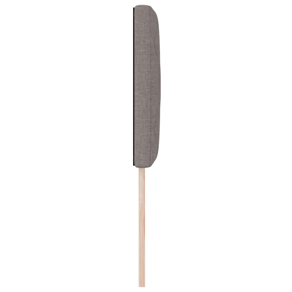 LED Kopfteil Taupe 80 cm Stoff