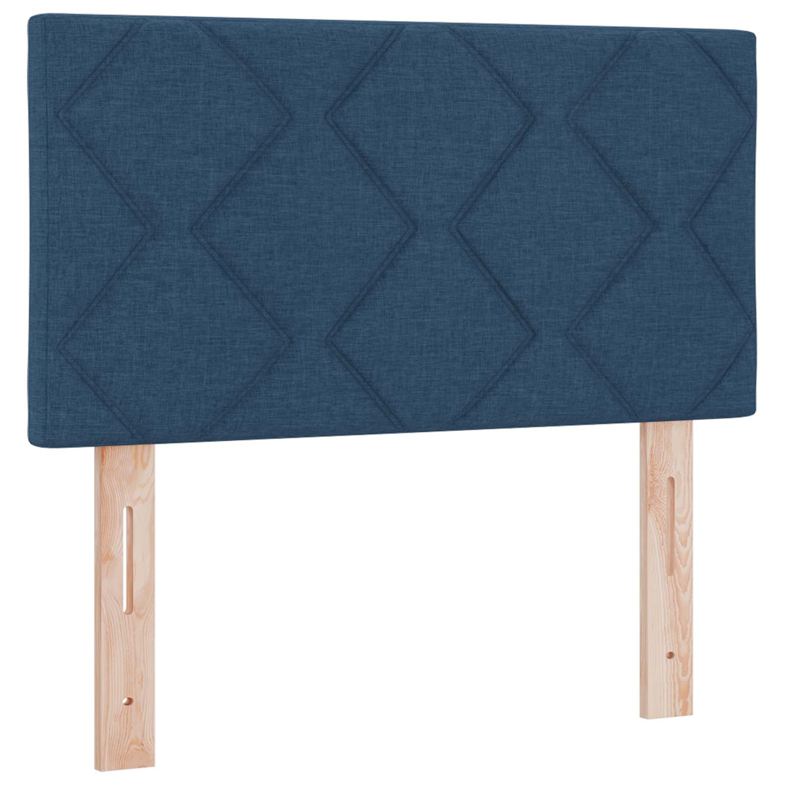 LED Kopfteil Blau 80 cm Stoff
