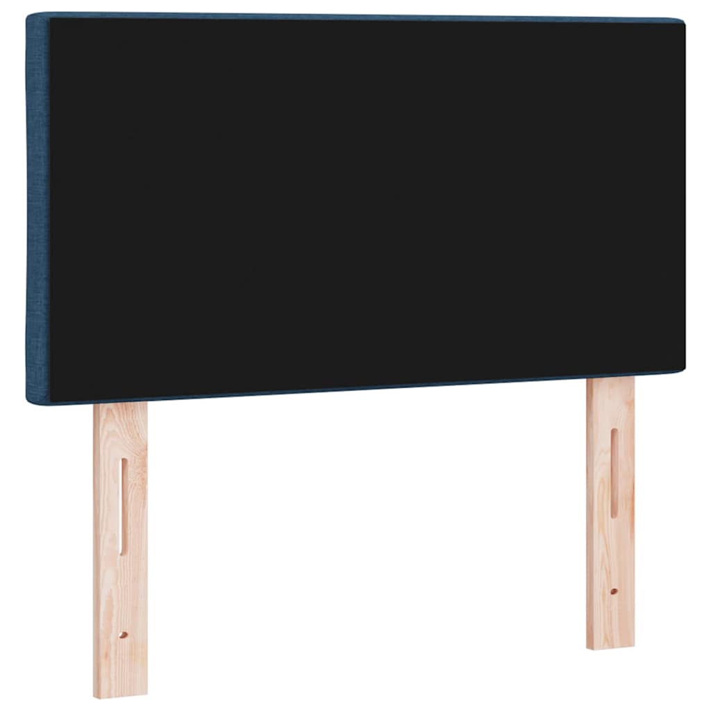 LED Kopfteil Blau 80 cm Stoff
