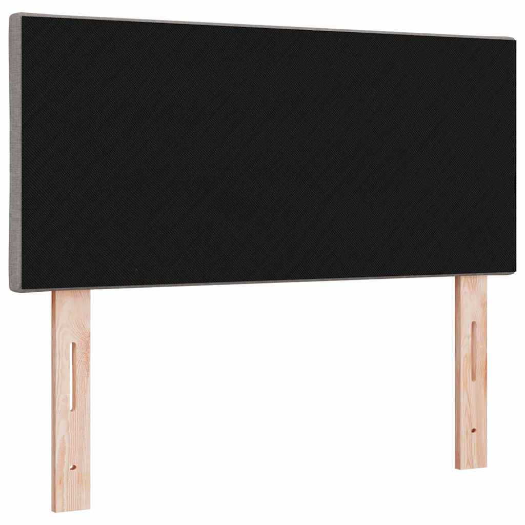 LED Kopfteil Taupe 100 cm Stoff