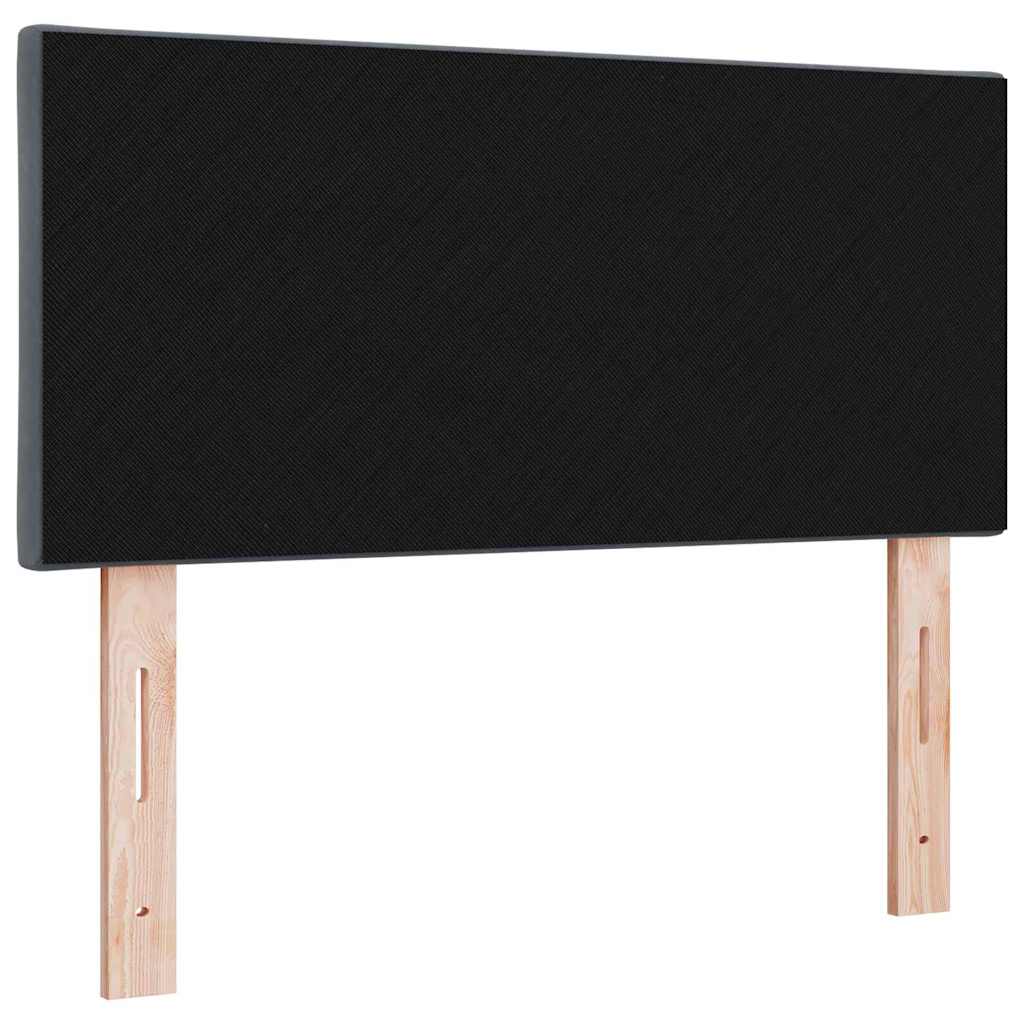 LED Kopfteil Dunkelgrau 100 cm Samt
