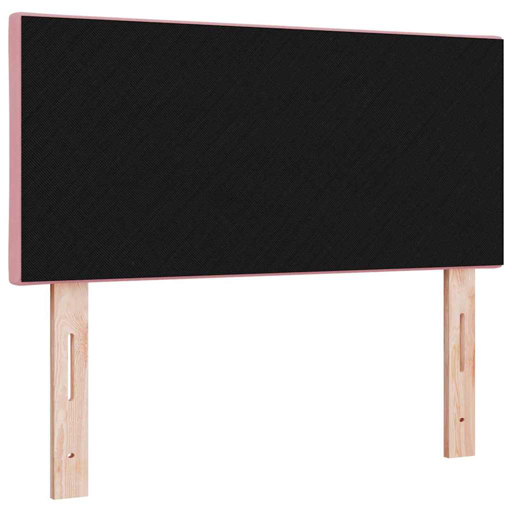 LED Kopfteil Rosa 100 cm Samt