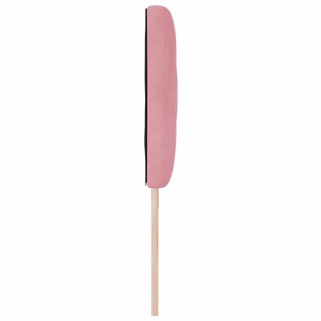 LED Kopfteil Rosa 180 cm Samt