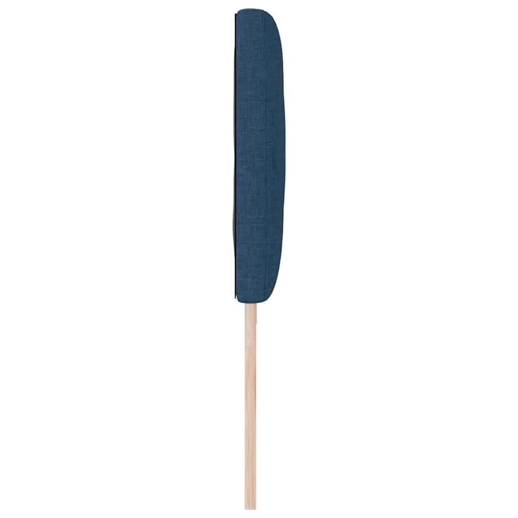 LED Kopfteil Blau 200 cm Stoff