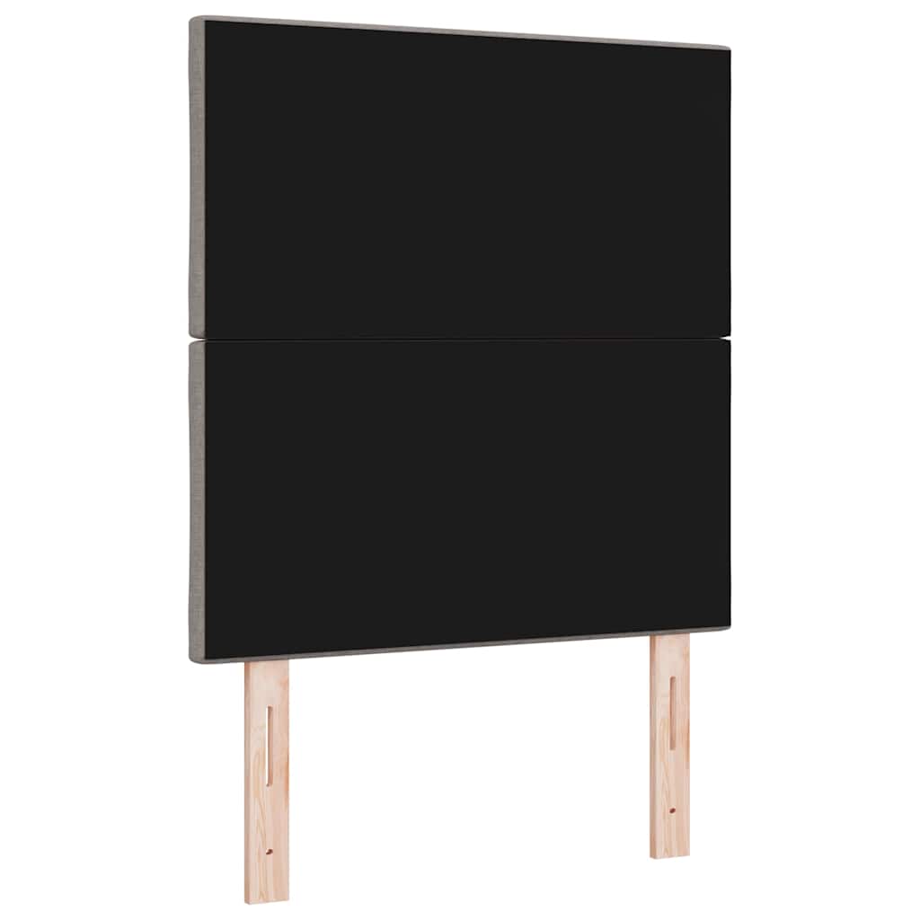 LED Kopfteil Taupe 80 cm Stoff