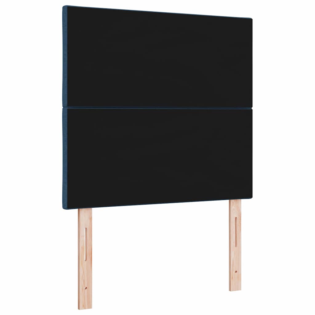 LED Kopfteil Blau 100 cm Stoff