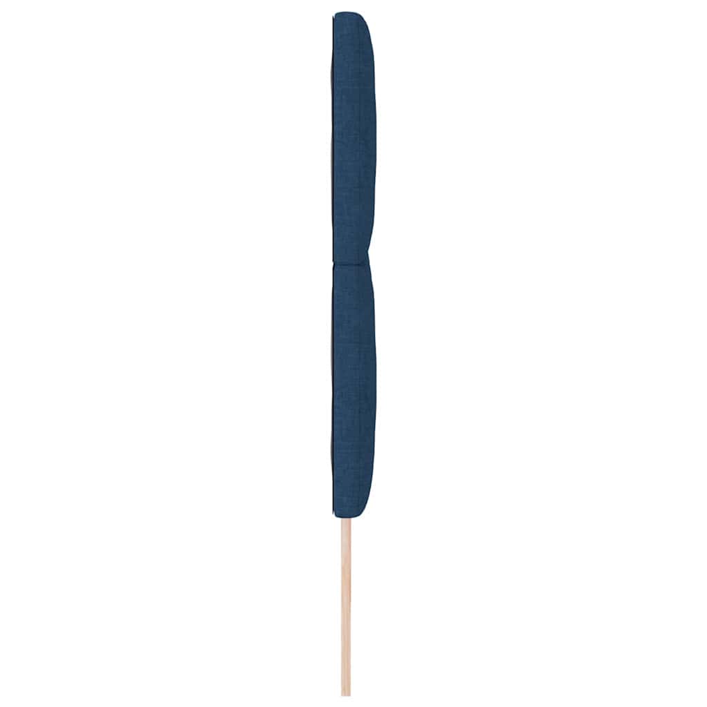 LED Kopfteil Blau 200 cm Stoff