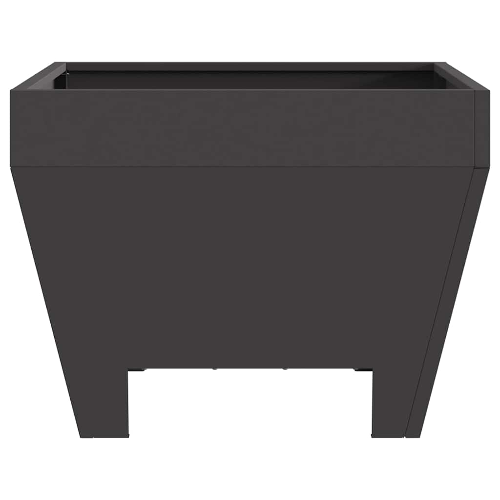 Feuerstelle Schwarz 50 x 50 x 38 cm Stahl