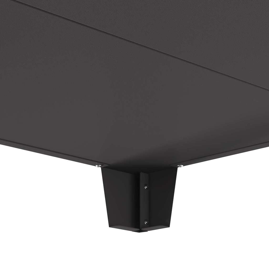 Feuerstelle Schwarz 80 x 80 x 43 cm Stahl