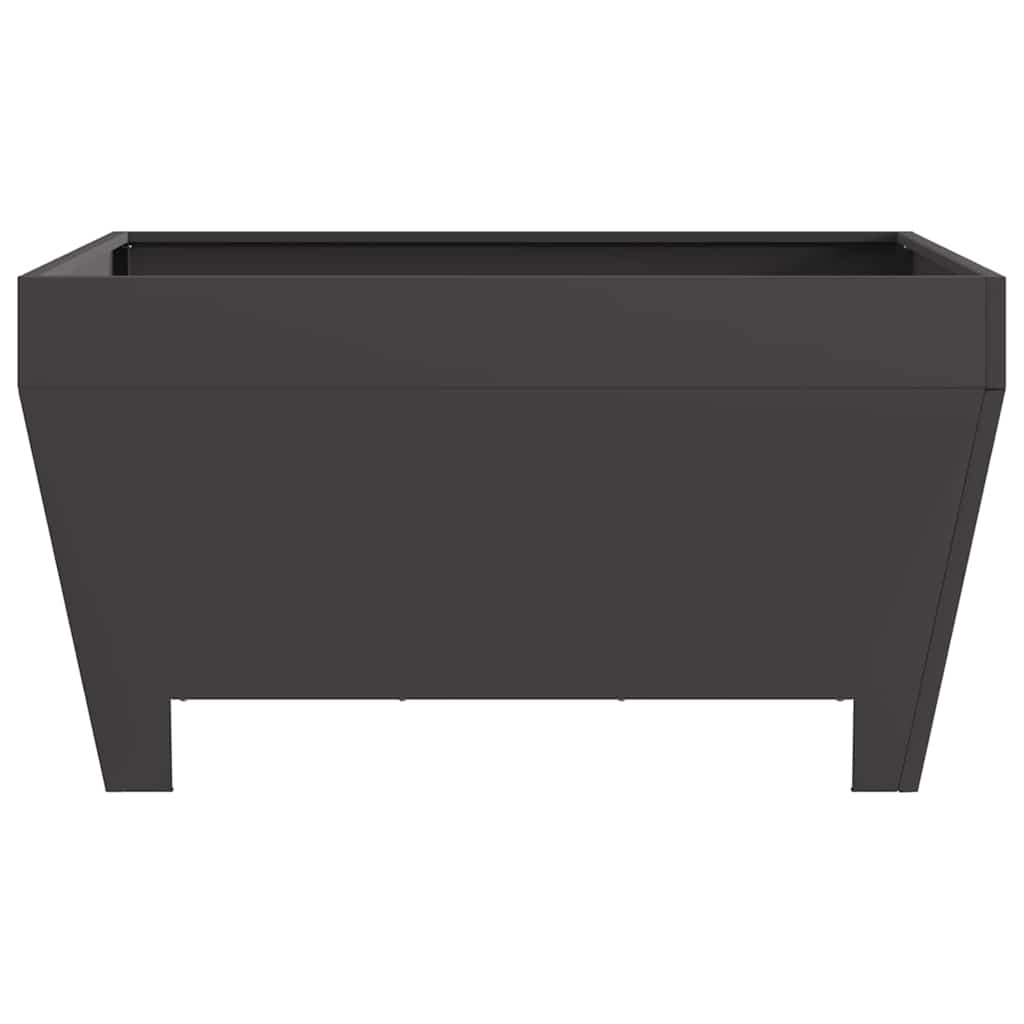 Feuerstelle Schwarz 80 x 80 x 43 cm Stahl