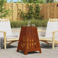 Feuerstelle Braun 50 x 50 x 70 cm Wetterfeststahl