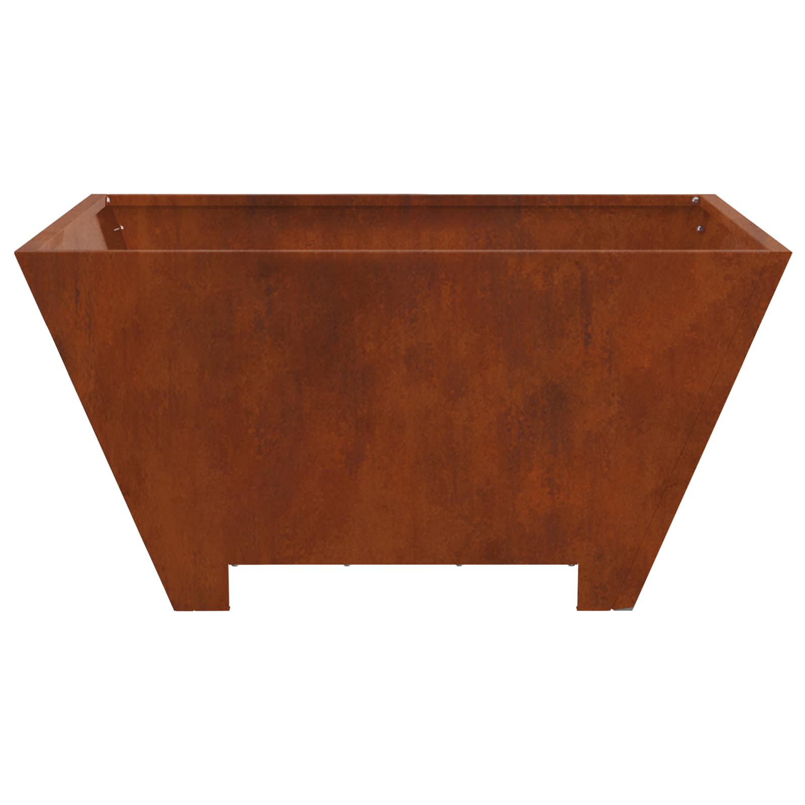 Feuerstelle Braun 60 x 60 x 30 cm Wetterstahl