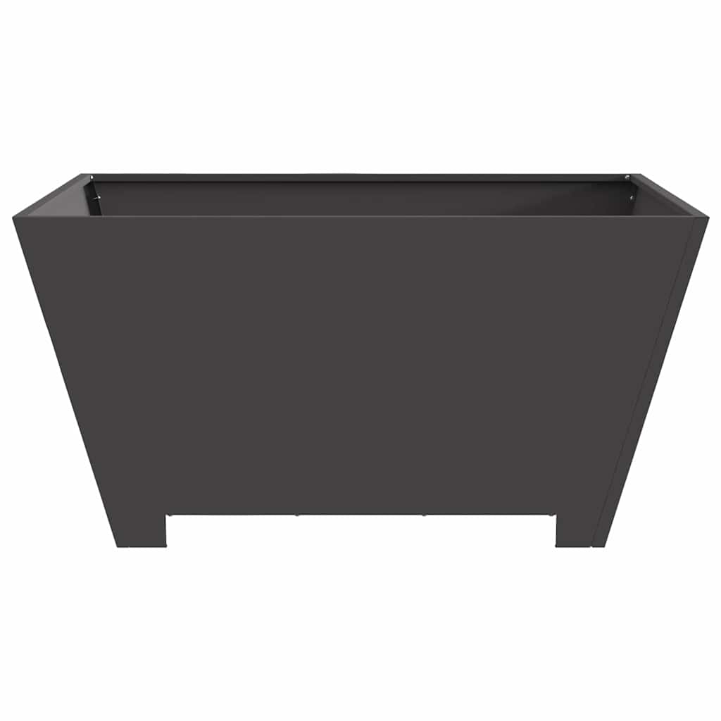Feuerstelle Schwarz 80 x 80 x 40 cm Stahl