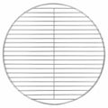 Grillrost Silber 43 x 43 cm Edelstahl