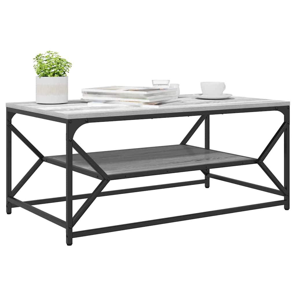 Couchtisch Graues Sonoma 90 x 50 x 40 cm