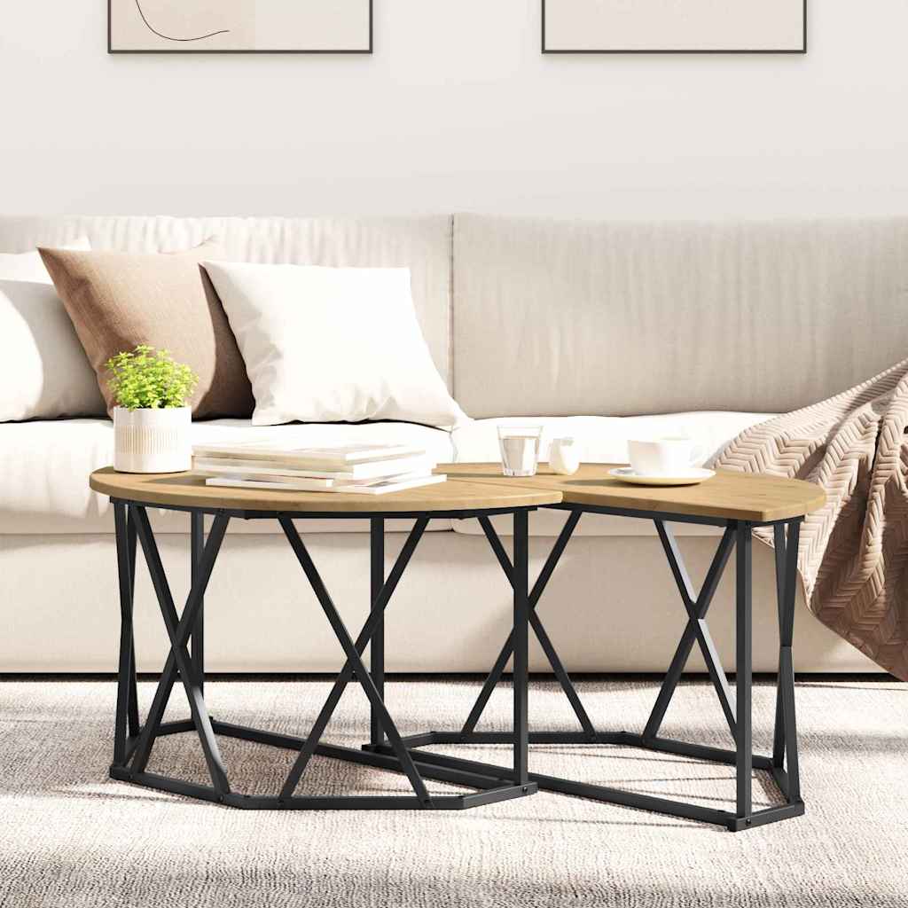 Couchtisch Artisan-Eiche 80 x 80 x 42 cm
