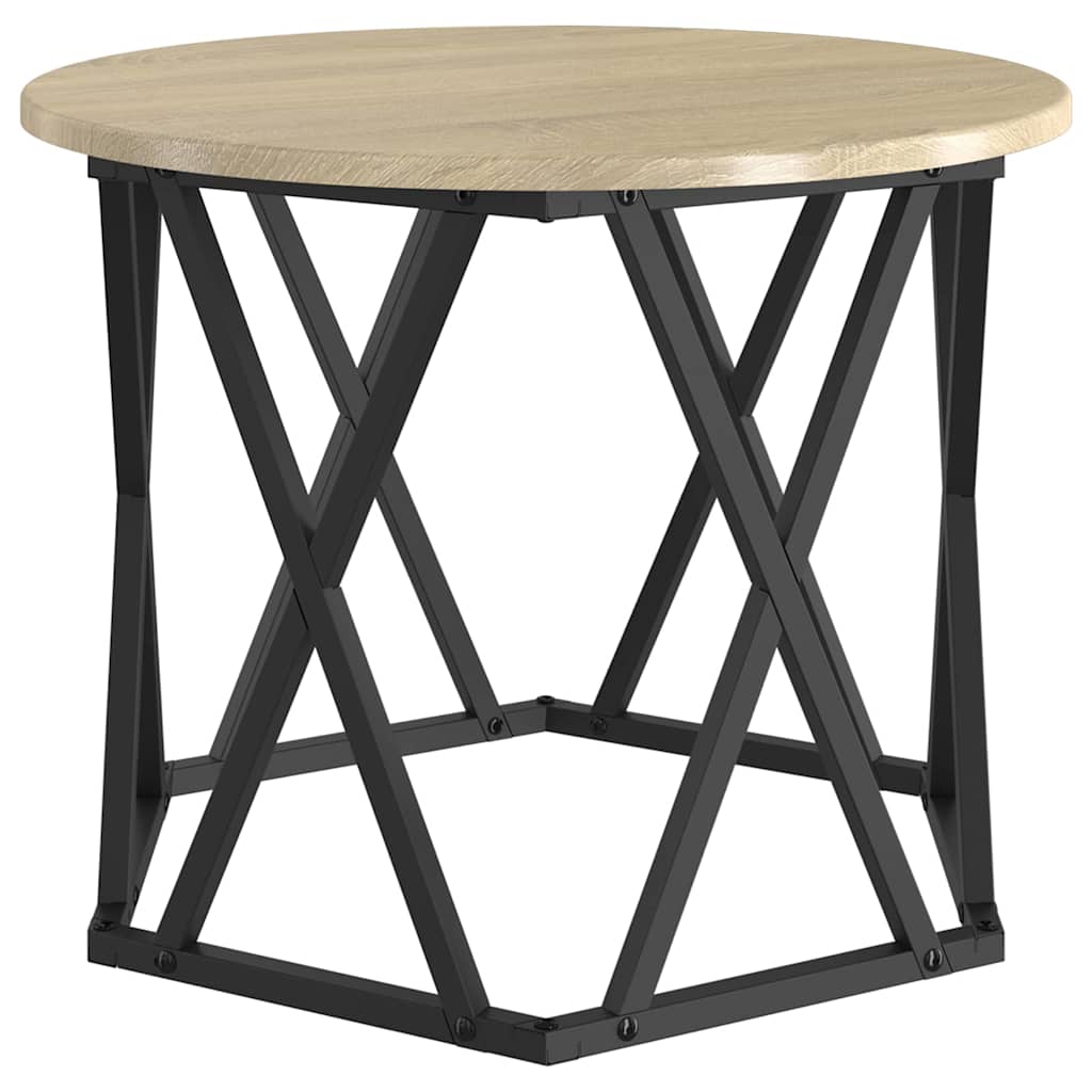 Nesting Beistelltisch 3 pcs Sonoma-Eiche
