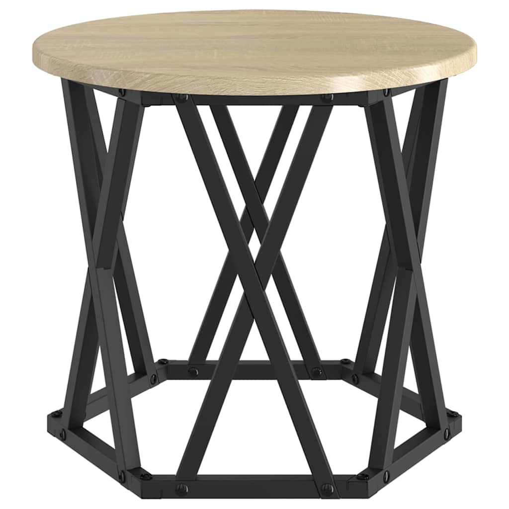 Nesting Beistelltisch 3 pcs Sonoma-Eiche