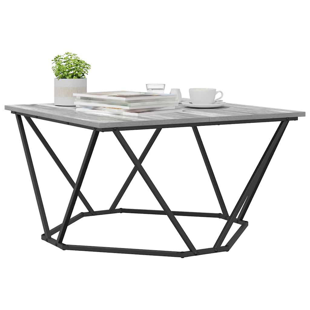 Couchtisch Graues Sonoma 80 x 80 x 45 cm