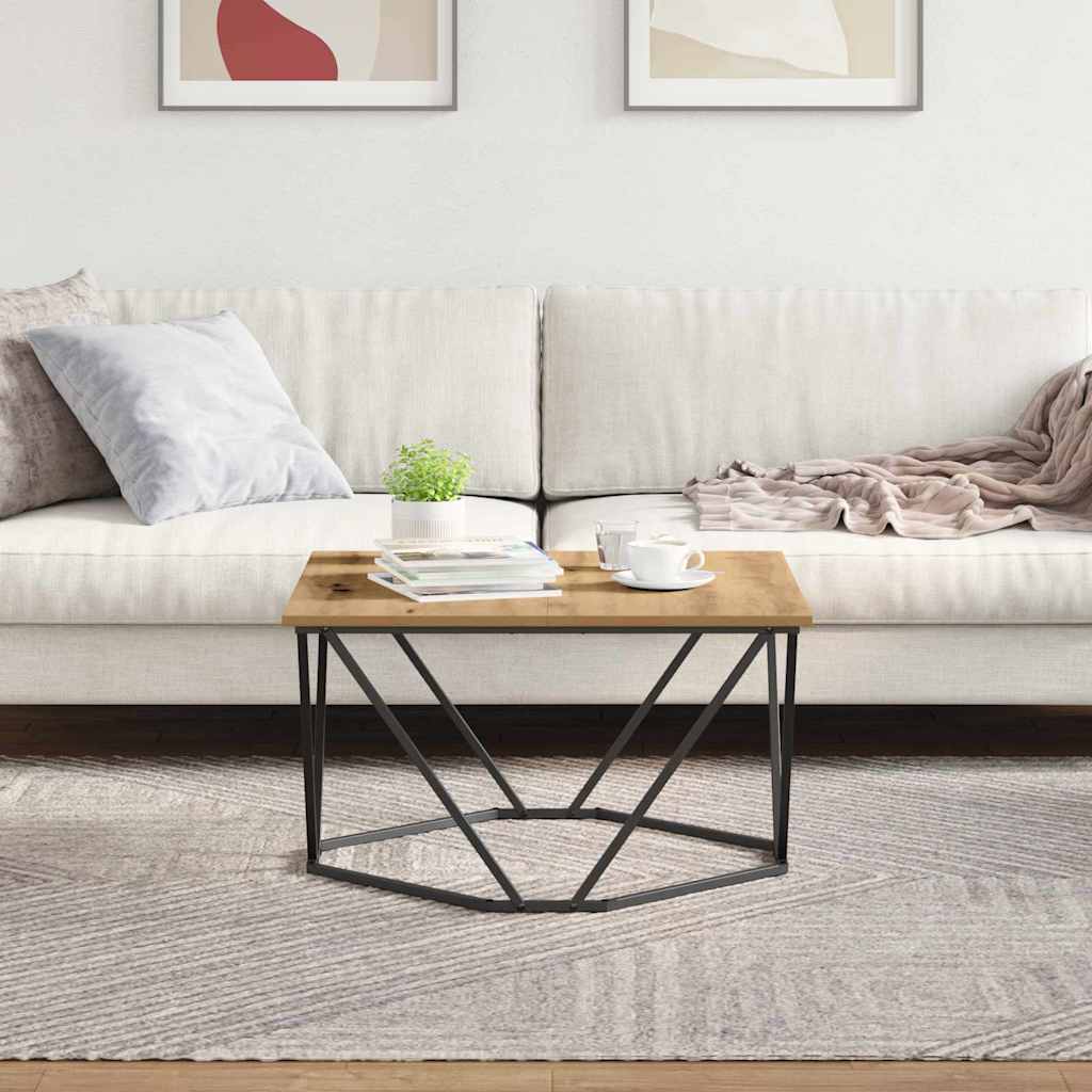 Couchtisch Artisan-Eiche 80 x 80 x 45 cm