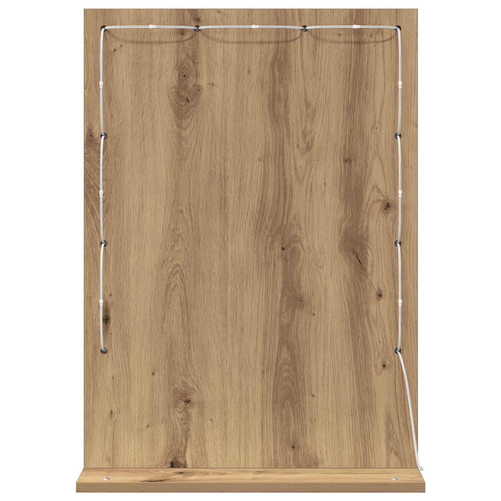 Waschtischspiegel Rechtwinklig Artisan-Eiche 70 x 50 x 18 cm