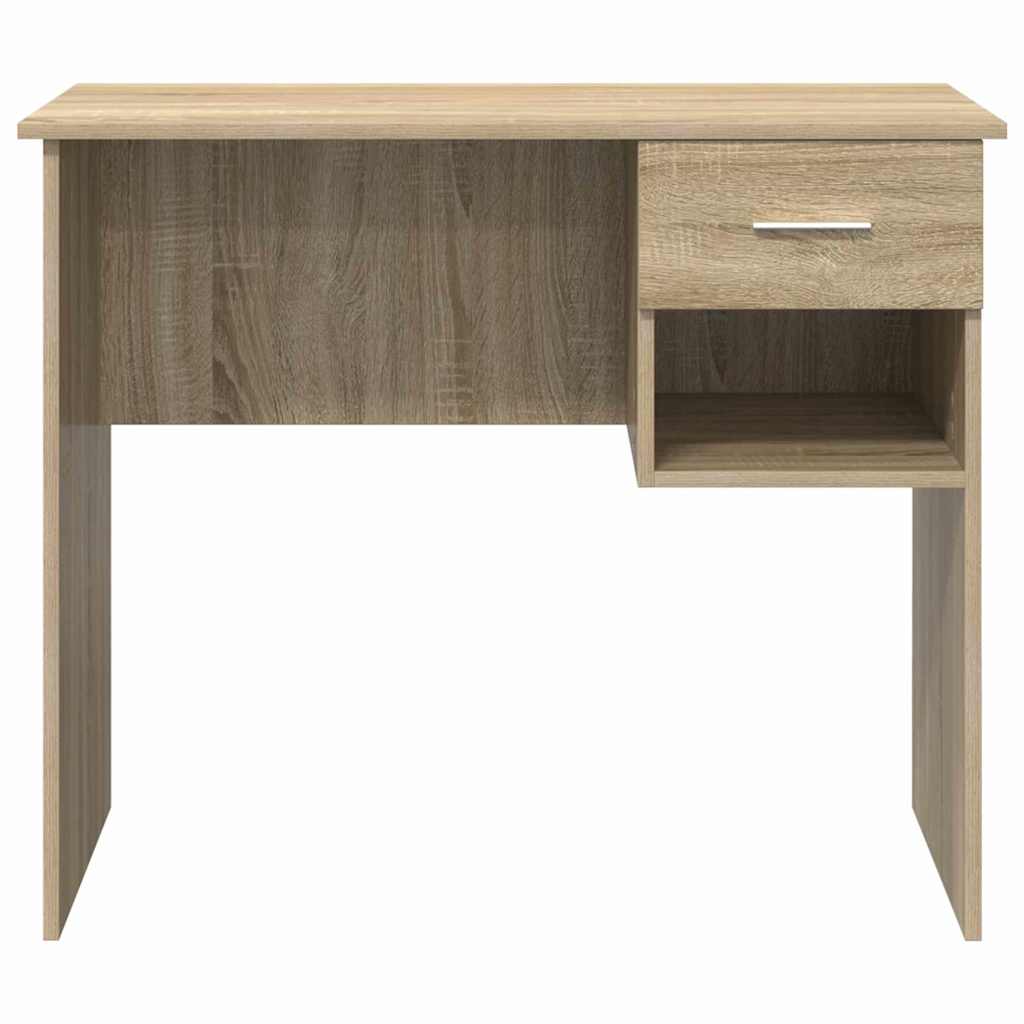 Schreibtisch Sonoma-Eiche 90 x 49 x 75 cm Holzwerkstoff