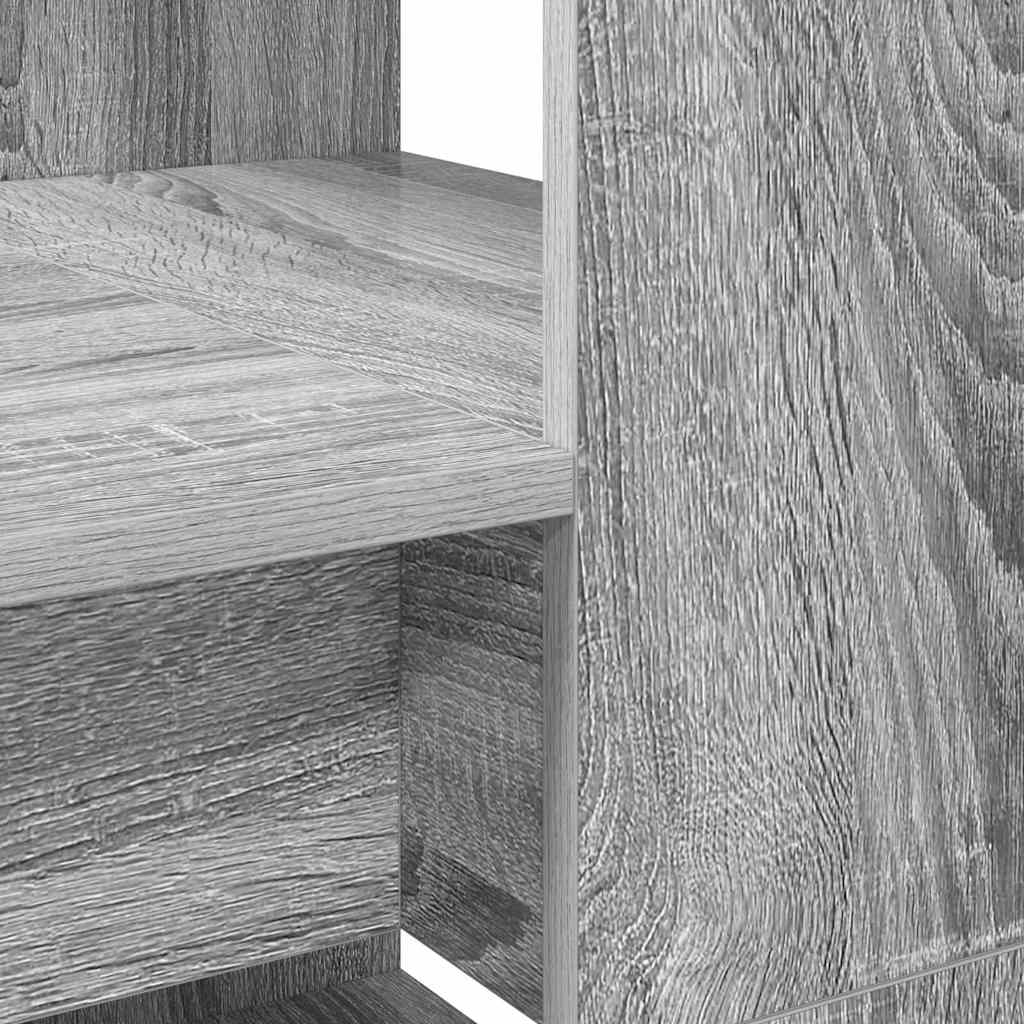Schreibtisch Graues Sonoma 113 x 54 x 120 cm Holzwerkstoff