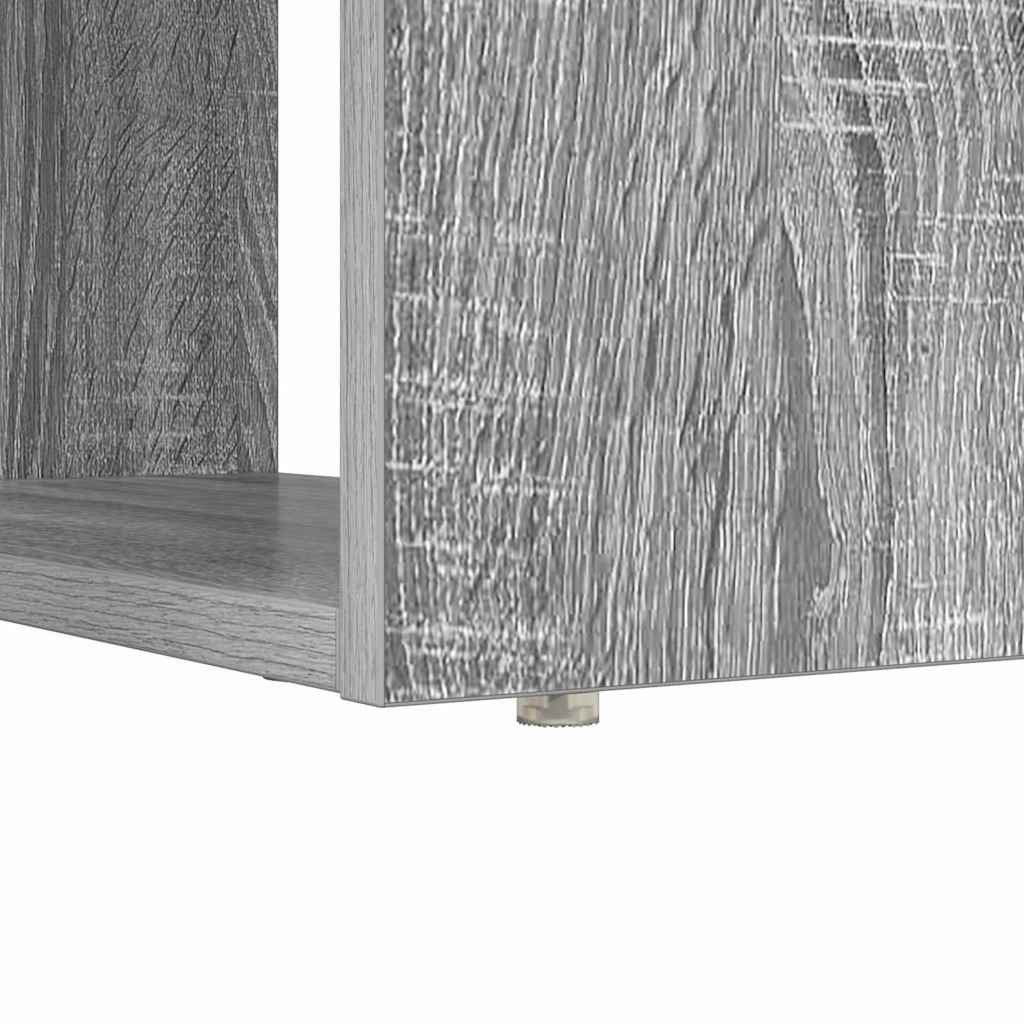Schreibtisch Graues Sonoma 113 x 54 x 120 cm Holzwerkstoff