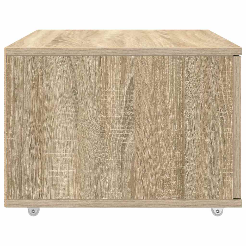 Schubladenschrank Mit Rad Sonoma-Eiche 55 x 45 x 31 cm