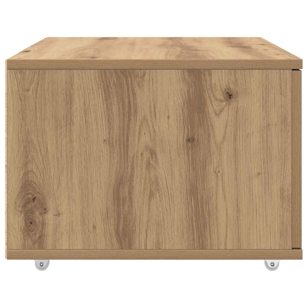 Schubladenschrank Mit Rad Artisan-Eiche 55 x 45 x 31 cm