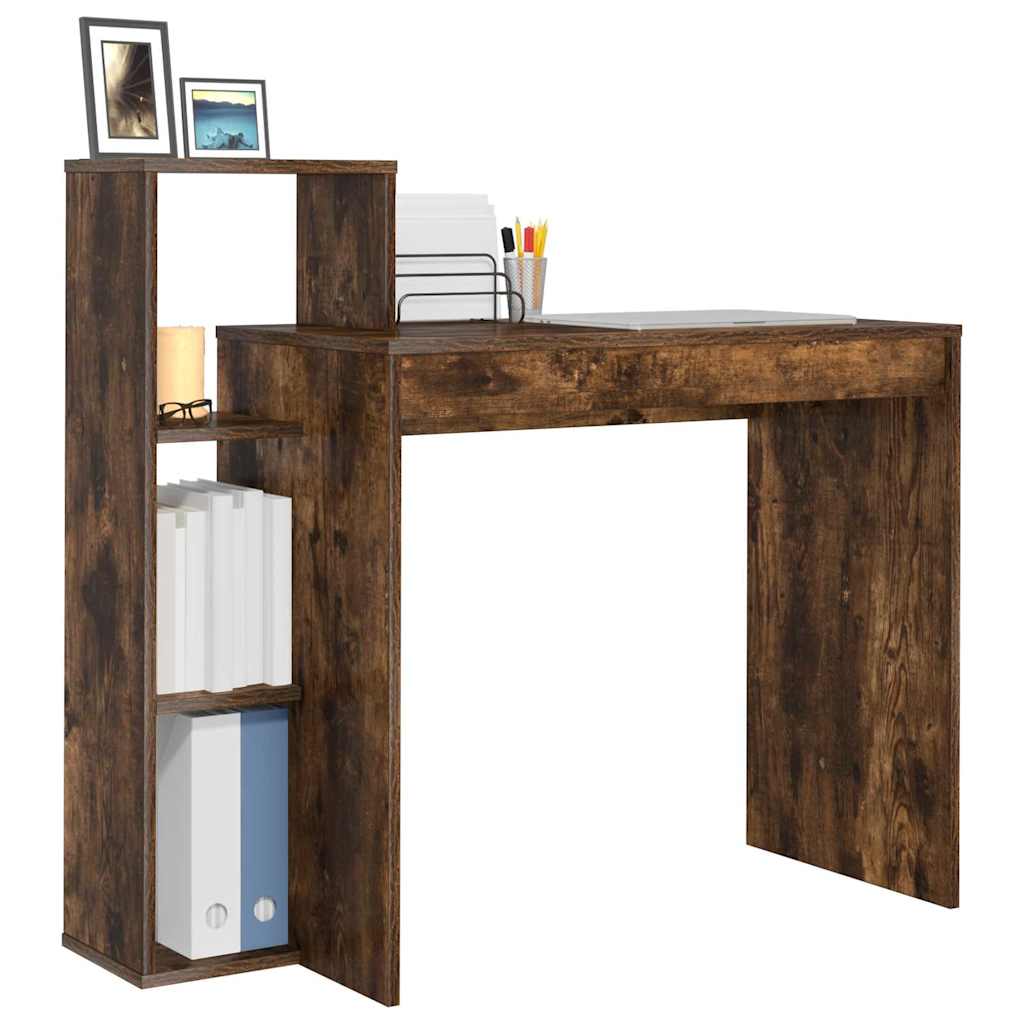 Schreibtisch Geräucherte Eiche 100 x 40 x 90 cm Holzwerkstoff