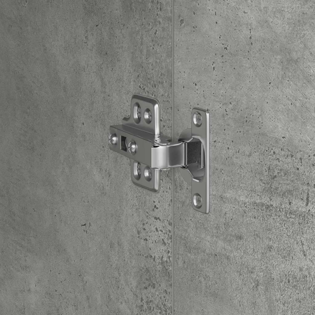 Highboard Beton Grau 35 x 39 x 168 cm