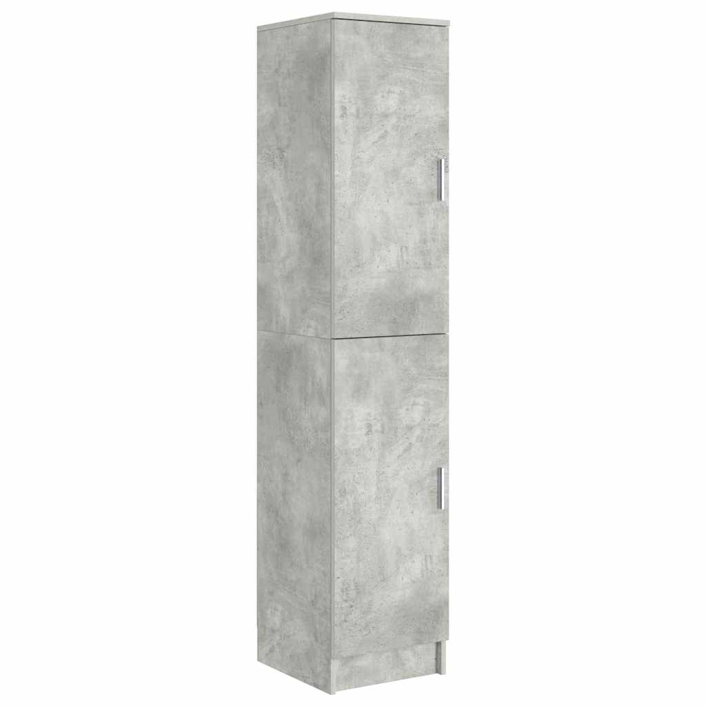 Highboard Beton Grau 35 x 39 x 168 cm