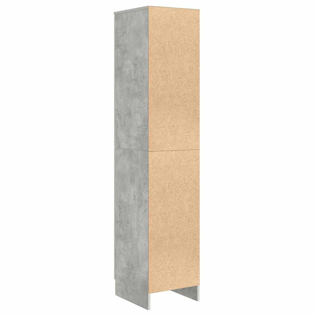 Highboard Beton Grau 35 x 39 x 168 cm