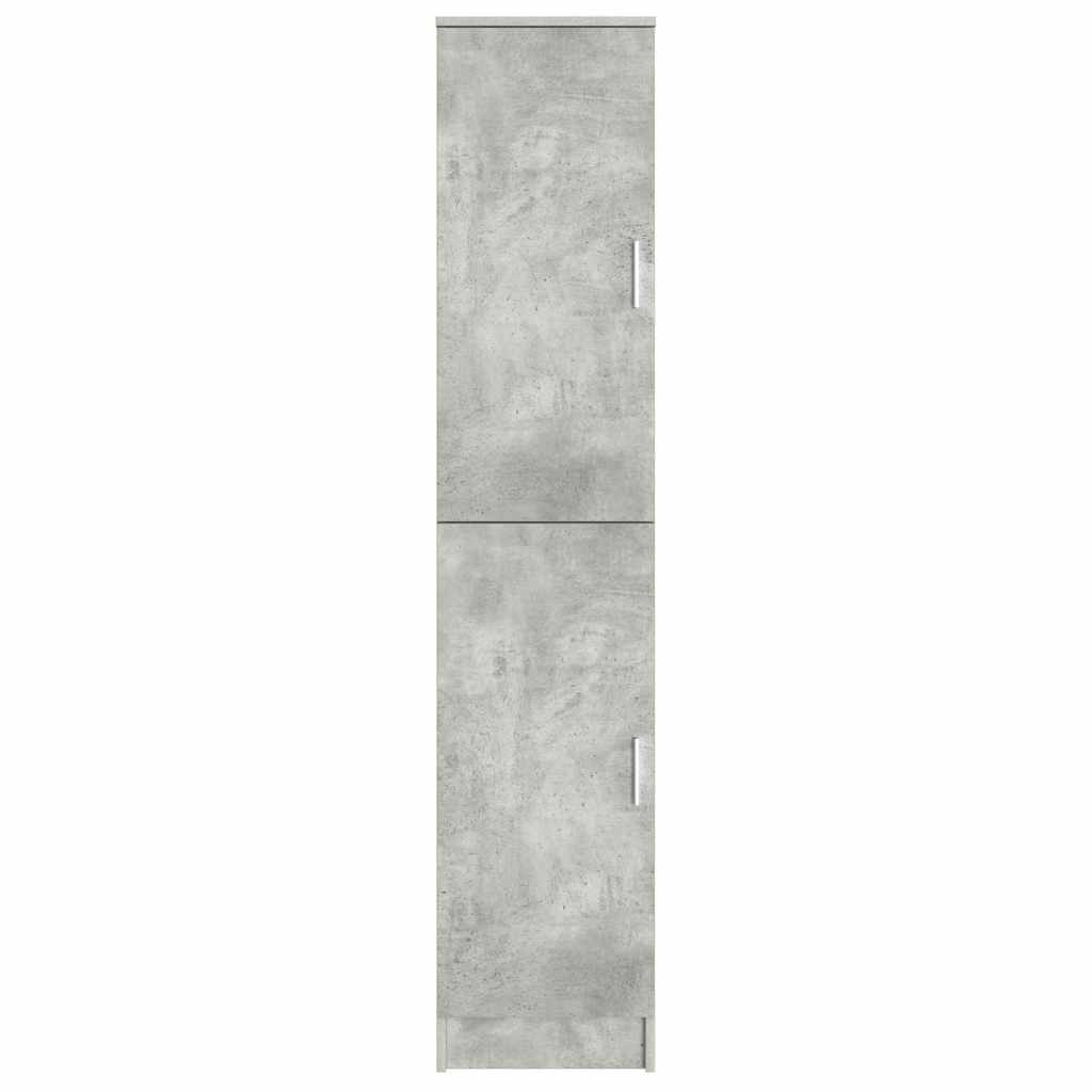 Highboard Beton Grau 35 x 39 x 168 cm