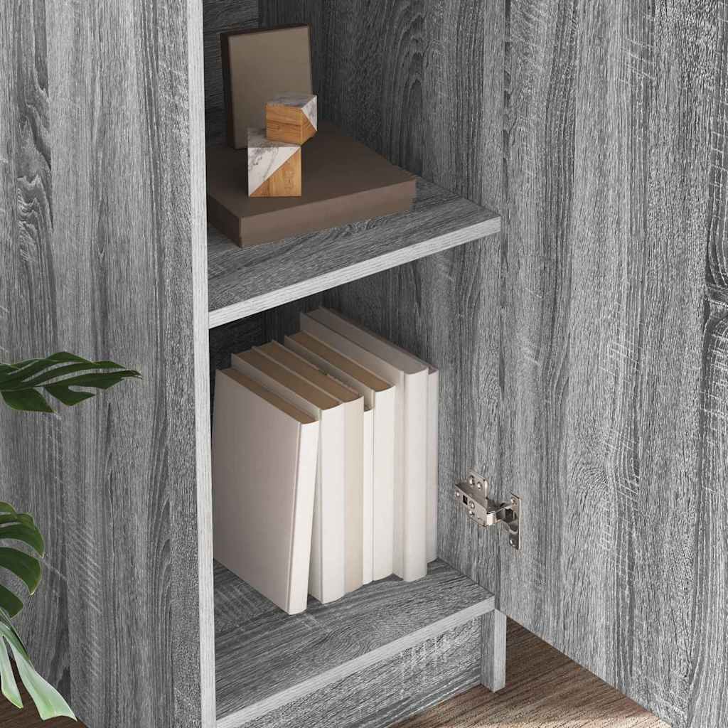 Highboard Graues Sonoma 35 x 39 x 168 cm