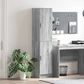 Highboard Graues Sonoma 35 x 39 x 168 cm