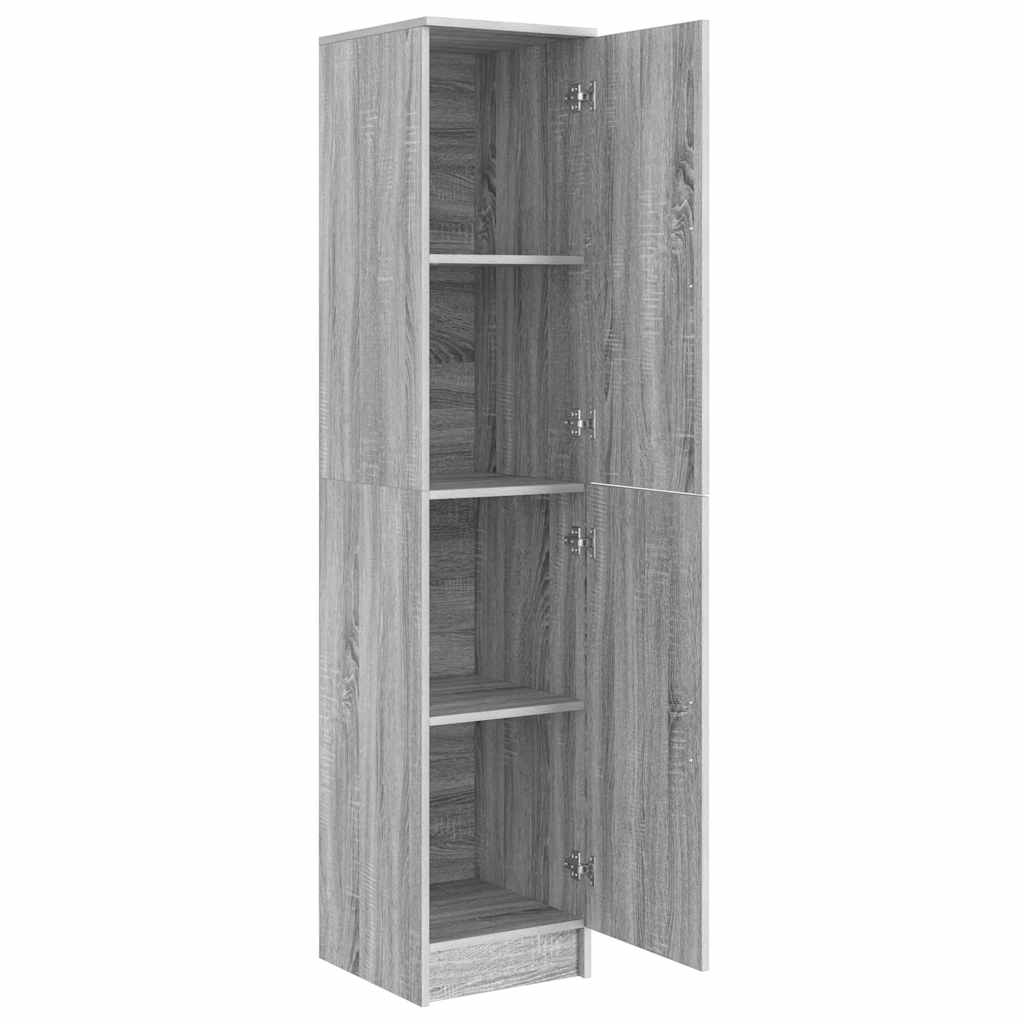 Highboard Graues Sonoma 35 x 39 x 168 cm