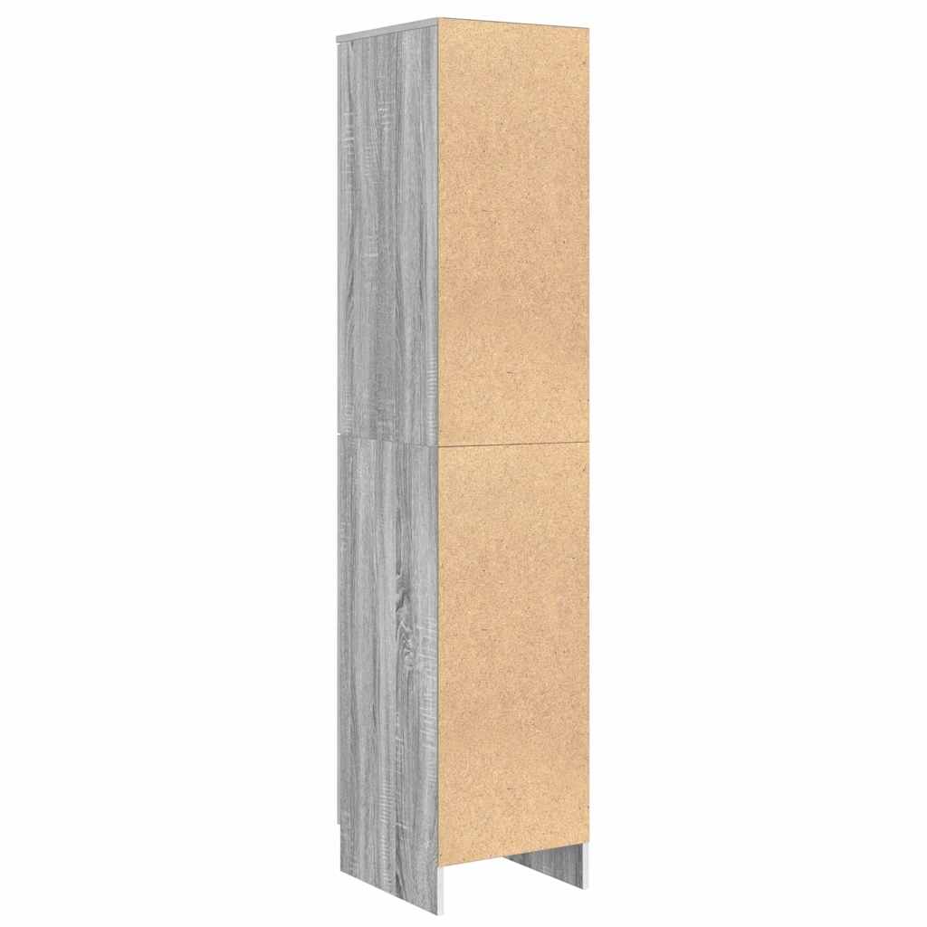 Highboard Graues Sonoma 35 x 39 x 168 cm