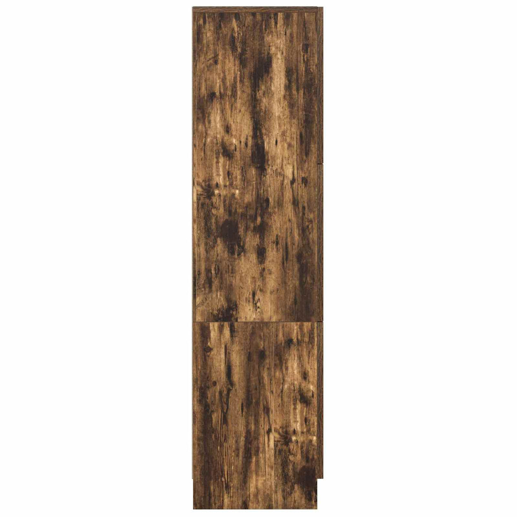 Highboard Geräucherte Eiche 31,5 x 32 x 122,5 cm
