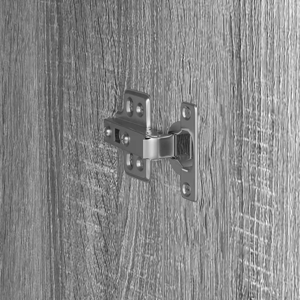 Highboard Graues Sonoma 31,5 x 32 x 122,5 cm
