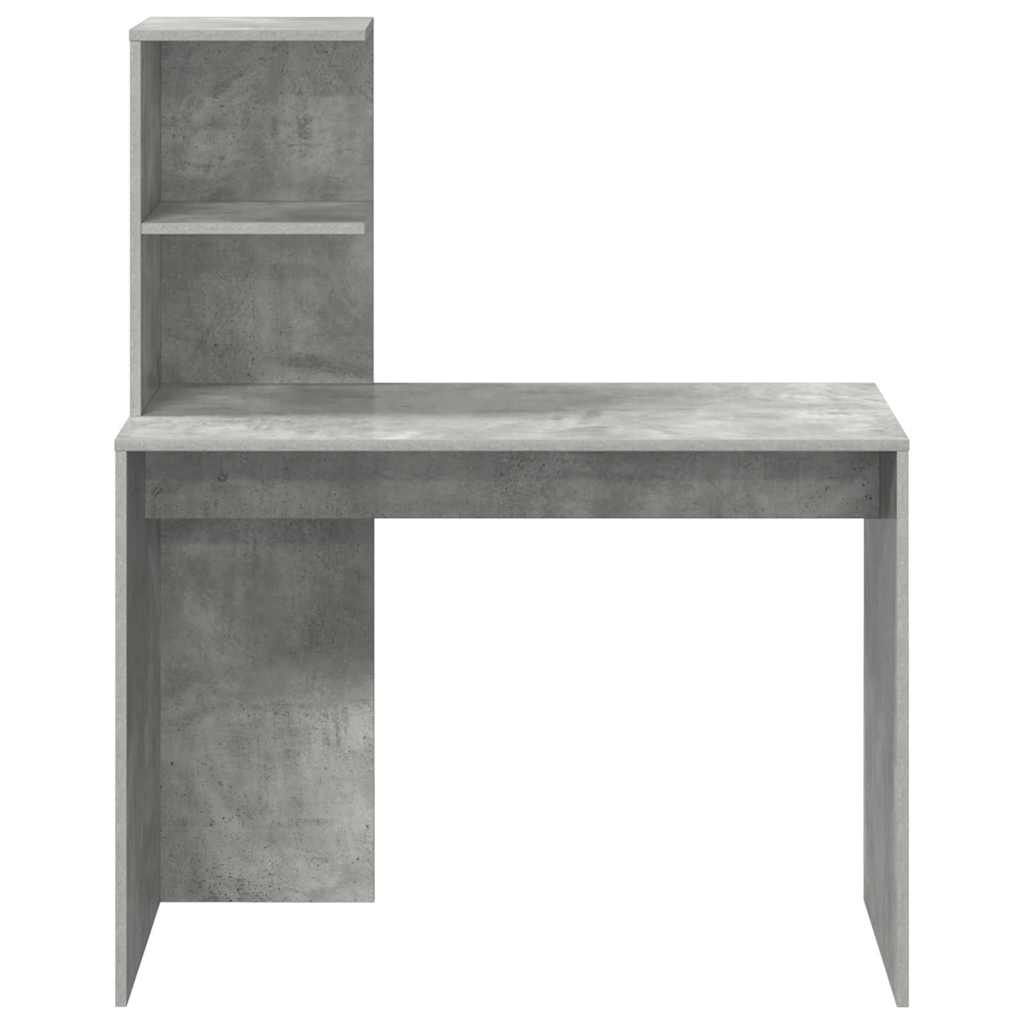 Schreibtisch Beton Grau 102 x 50 x 124 cm Holzwerkstoff