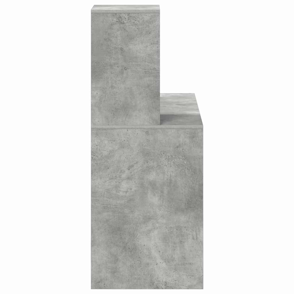 Schreibtisch Beton Grau 102 x 50 x 124 cm Holzwerkstoff